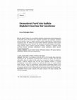 The Evaluation Of Democrat Party’s Relations With Press Concerning Political Public Relations Cover Page