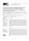 Research paper thumbnail of Análisis de la evolución de los Repositorios Institucionales de material educativo digital de las universidades españolas. An Analysis of the Evolution of the Repositories of Digital Educational Materials in the Spanish Universities