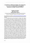 Contrôle De L’inflation En Regime De Change Fixe: Le Cas De La Communaute Economique Et Monetaire d’Afrique Centrale (CEMAC) Cover Page