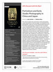 Research paper thumbnail of Portraiture and Early Studio Photography in China and Japan