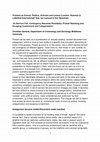 Garland, C. (2014) As Barriers Fall, Contingency Becomes Possibility' chapter in Lamond, I. 'Protests as Events,  (London: Rowman & Littlefield International) Hardback ISBN/9781783480760 Paperback ISBN/978-1-78348-077-7 eBook ISBN/978-1-78348-078-4 Cover Page