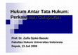 Hukum Hukum Antar Antar Tata Tata Hukum Hukum : : Perkawinan Perkawinan Campuran Campuran Cover Page