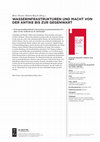 Research paper thumbnail of Wasserinfrastrukturen und Macht von der Antike bis zur Gegenwart. Sonderheft der „Historischen Zeitschrift“ 63, Berlin 2015. (Kurzinfo, Inhaltsverzeichnis; Einleitung)