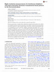 High-resolution measurement of a bottlenose dolphin's (Tursiops truncatus) biosonar transmission beam pattern in the horizontal plane Cover Page