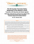 The EU Counter-Terrorism Policy Responses to the Attacks in Paris: Towards an EU Security and Liberty Agenda Cover Page