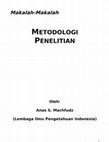 Makalah Metodologi1 Cover Page