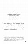 Research paper thumbnail of Villages, Violence and Atonement in Fiji