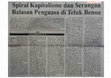 Research paper thumbnail of Spiral Kapitalisme dan Serangan Balasan Penguasa di Teluk Benoa