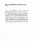 Research paper thumbnail of Labours of Love: Family, Human Rights, Labour Management and Worker Invisibility in Seasonal Mexican Farm Worker Agricultural Migrations to Canada, 1974-Present