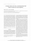 Research paper thumbnail of A Random Walk in the Park: An Individual-Based Null Model for Behavioral Thermoregulation