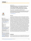 Research paper thumbnail of Ranging behaviour and habitat preferences of the Martial Eagle: Implications for the conservation of a declining apex predator