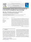 Research paper thumbnail of Unruly pathogens: eliciting values for environmental risk in the context of heterogeneous expert knowledge