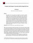 Research paper thumbnail of Vampire and Empire: Dracula and the Imperial Gaze