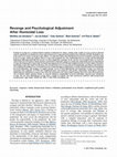 Research paper thumbnail of Revenge and psychological adjustment after homicidal loss