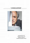 Research paper thumbnail of " ANISH KAPOOR "