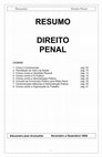 RESUMO DIREITO PENAL Cover Page