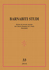 Research paper thumbnail of L'apparato genovese per la beatificazione di Alessandro Sauli (1741): nuovi documenti per una  'solennite magnifique', in "Barnabiti Studi", n. 33, 2016, pp. 175-228.