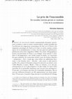 Research paper thumbnail of Le prix de l'inaccessible De nouvelles intimités genrées et racialisées à l'ère de la mondialisation