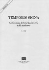 La Valle Sublacense nel medioevo: le analisi di visibilità in archeologia, in Temporis Signa, V (2010), pp. 1-8. Cover Page