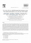 Research paper thumbnail of CO2–H2S–COS–S8–AlO(OH)-bearing fluid inclusions in ruby from marble-hosted deposits in Luc Yen area, North Vietnam