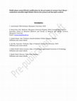 Research paper thumbnail of Mobile phone-assisted lifestyle modifications for the prevention of coronary heart disease – randomized controlled single blinded clinical trial: protocol and descriptive analysis