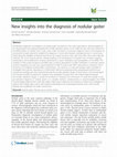 New insights into the diagnosis of nodular goiter Cover Page