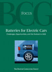 Batteries for Electric Cars Cover Page