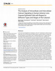 Research paper thumbnail of The Analysis of Intracellular and Intercellular Calcium Signaling in Human Anterior Lens Capsule Epithelial Cells with Regard to Different Types and Stages of the Cataract