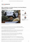 Research paper thumbnail of With crackdown on protests, Russia's new friend Belarus tightens its grip on power