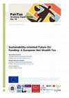 Sustainability-oriented Future EU Funding: A European Net Wealth Tax Cover Page