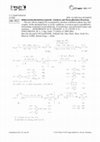 Research paper thumbnail of ChemInform Abstract: Difluoro(trimethylsilyl)acetonitrile: Synthesis and Fluoroalkylation Reactions