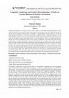 Research paper thumbnail of Linguistic Landscape and Gender Discrimination: A Study on Gender Biasness in School Curriculum