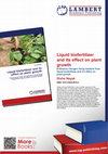 Liquid biofertilizer and its effect on plant growth 22022012 Cover Page