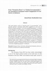 Research paper thumbnail of From " Normative Power " to " Global Governmentality " : An Assessment of European Union's Engagement of Civil Society in Indonesia