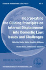 Incorporating the Guiding Principles on Internal Displacement into Domestic Law: Issues and Challenges Cover Page