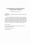 Research paper thumbnail of Reason or Reasons? On the Difference between an Analytic and Continental Adorno, Hegel and Kant/ Baumann on Shuster's Autonomy after Auschwitz