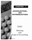 Cost Accounting Concepts Cover Page