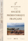 Bulletin de la Société préhistorique française - 114/2 (2017) Cover Page