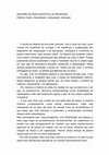 Research paper thumbnail of HISTÓRIA DA ARTE E ESTÉTICA DA RECEPÇÃO.docx