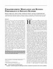 Parasympathetic Modulation and Running Performance in Distance Runners Cover Page