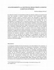 Research paper thumbnail of UN ACERCAMIENTO A LA GESTIÓN DEL RIESGO FRENTE A EVENTOS CLIMÁTICOS EXTREMOS