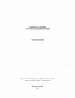 Research paper thumbnail of Community as Commodity: The Iranian Diaspora and Social Media