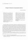 Research paper thumbnail of El lugar de Nietzsche en el pensamiento moderno