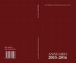 Annuario dell'Accademia Nazionale di San Luca 2015-2016 Cover Page