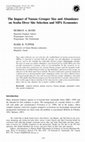 Research paper thumbnail of The Impact of Nassau Grouper Size and Abundance on Scuba Diver Site Selection and MPA Economics