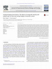 Research paper thumbnail of Testing foraging arena theory: The effects of conspecific density and habitat type on time and energy budgets of juvenile cunner