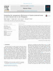 Research paper thumbnail of Evaluating the management effectiveness of marine protected areas at seven selected sites in the Philippines