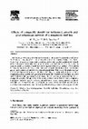 Research paper thumbnail of Effects of conspecific density on settlement, growth and post-settlement survival of a temperate reef fish