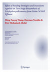 Research paper thumbnail of Effect of Feeding Strategies and Inoculums Applied on Two-Stage Biosynthesis of Polyhydroxyalkanoates from Palm Oil Mill Effluent