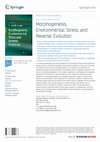 Research paper thumbnail of Septfontaine, M. (2020) : Steps of Morphogenesis and Iterative Evolution of Imperforate Larger Foraminifera in Shallow Carbonate Shelves During Mesozoic times: Possible Relations to Symbiotic and Abiotic Factors. -   Chap.8 (Abstract, Guex, Torday, Miller Ed.), Springer, 46p.,3fig.,5pl.,6Tables.